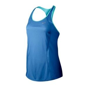 Nike Drifit racer back running tank