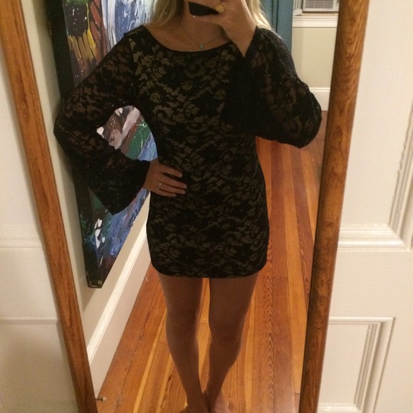 Black Lace Arden B Dress