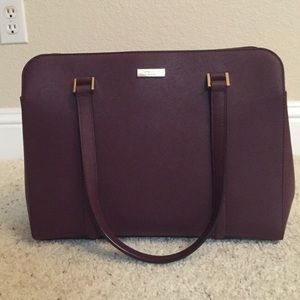 Plum Kate spade handbag