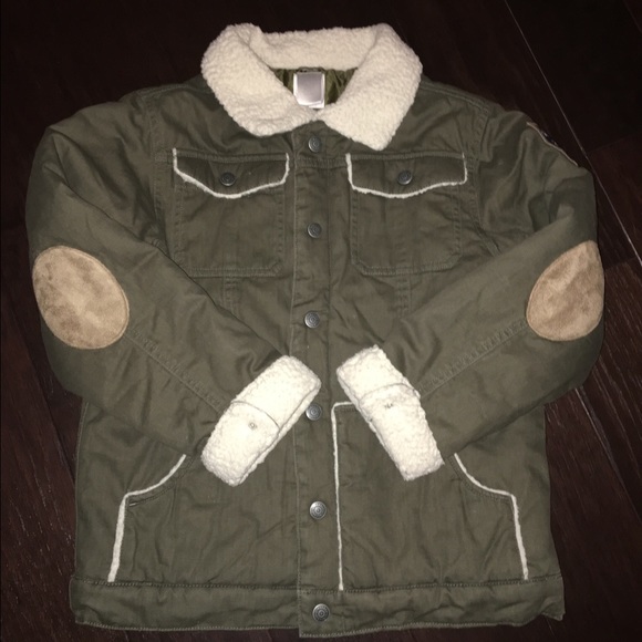 ⛔️SOLD⛔️ Gymboree Bomber style jacket SZ L 10/12 - Picture 2 of 4