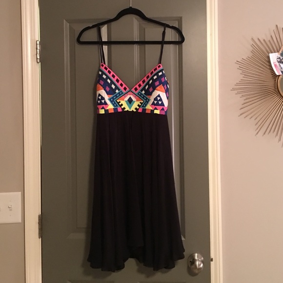 Mara Hoffman Embroidered Mini Dress