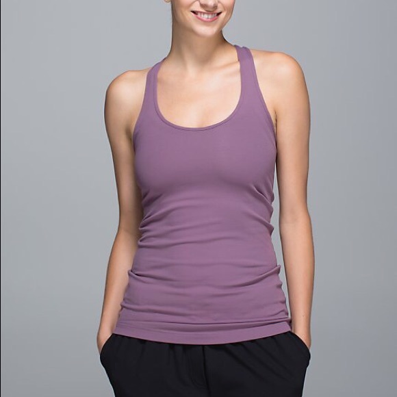 Lululemon Purple Fog Cool Racerback Sz 8