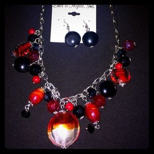 Ethel & Myrtle necklace & earring set