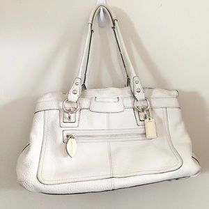 White Coach Purse Bag