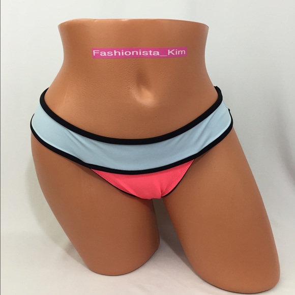 🆕😍 Victoria's Secret colorblock swim bikini set - Picture 4 of 8