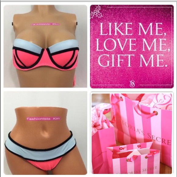 Victoria's Secret Other - 🆕😍 Victoria's Secret colorblock swim bikini set