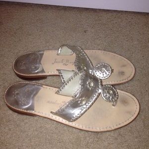 Gold Metallic Jack Rogers
