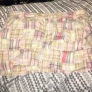 Aeropostale size 5/6 plaid mini skirt