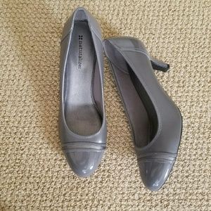 Naturalizer Premier Grey heels pumps