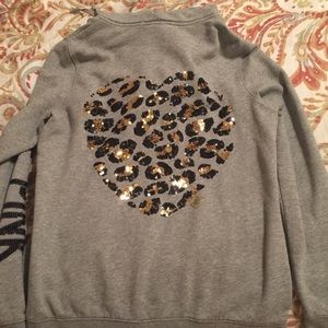 Blingy VS Pink diva hoodie zip up