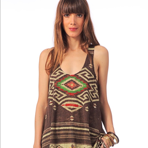 Denim and Supply Ralph Lauren brown sleeveless top