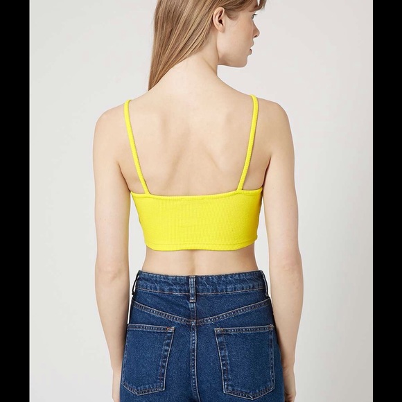 Topshop Basic Ribbed Top - Picture 2 of 4