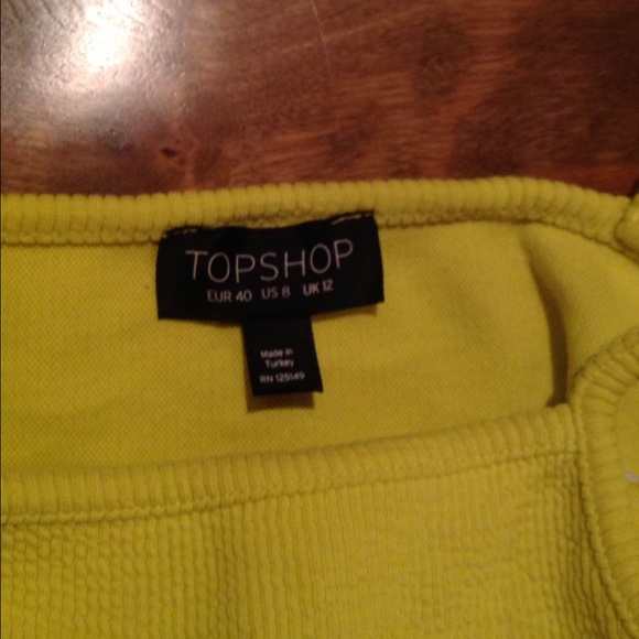 Topshop Basic Ribbed Top - Picture 4 of 4