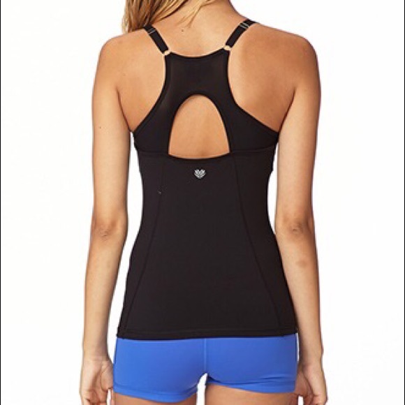 Black Workout Top Sz M