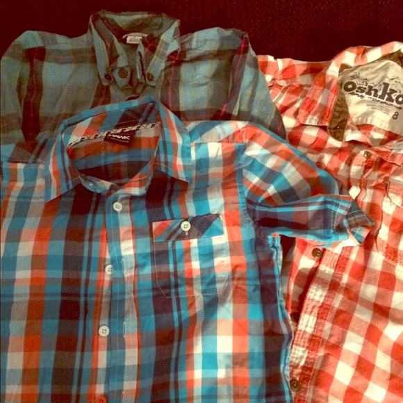 Boys Name Brand Button Up Bundle