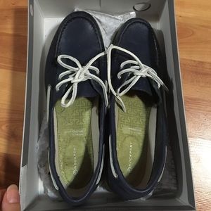 Rockport Blue Boat Shoe