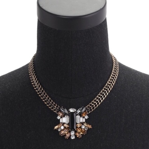J. Crew Pile Stone Necklace