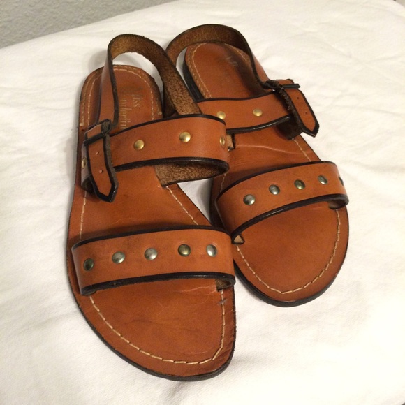 Beautiful handmade leather sandals from Italy