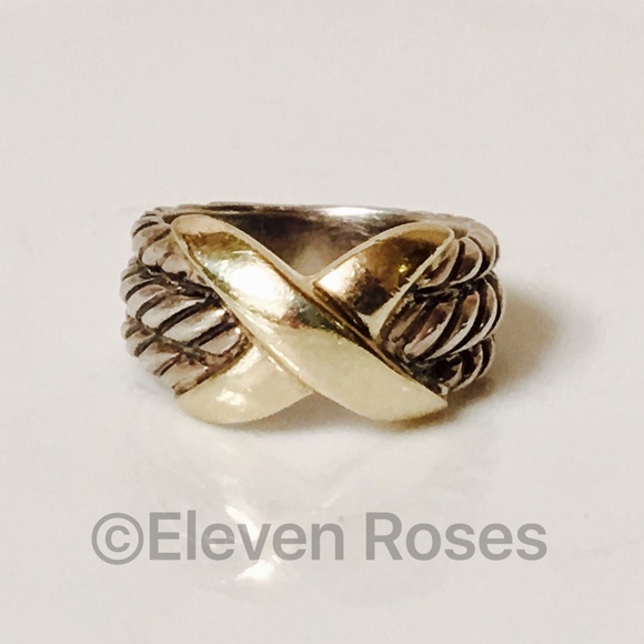 Jewelry - For Kristy David Yurman Classic Cable X Ring