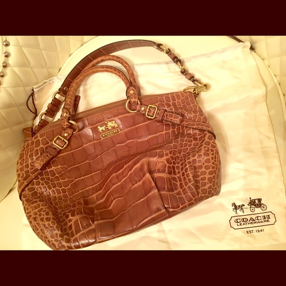 Special material coach purse