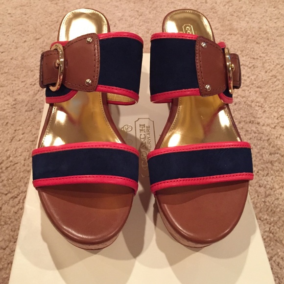 New in Box Coach Wedge