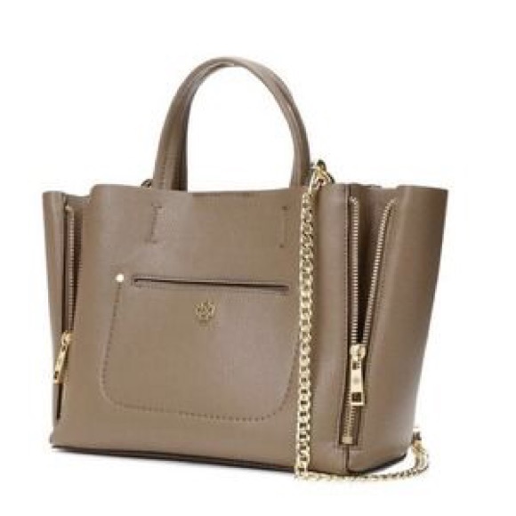 Ann Taylor Mini Pebbled Convertible Bag