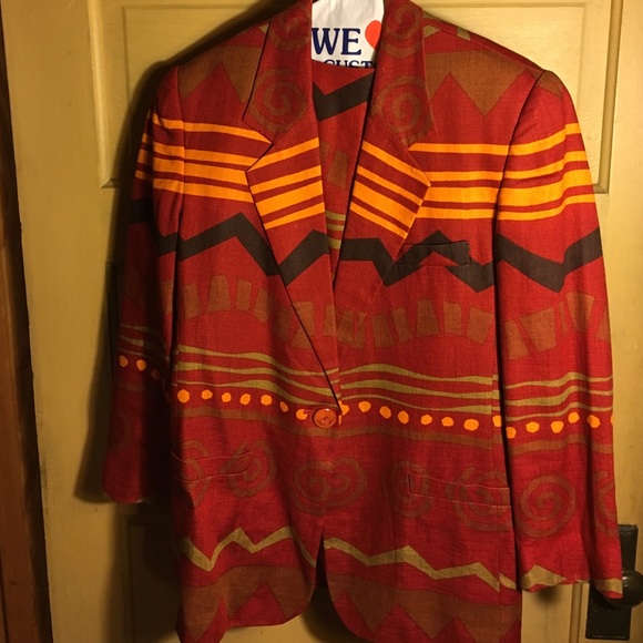 Linda Allard Ellen Tracy petite women's skirt suit