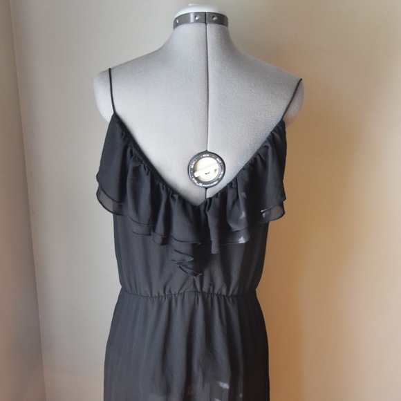 H&M Black Ruffled Dress - Picture 4 of 4