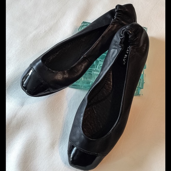 CHOCOLAT BLU BLACK BALLET FLATS ❤️ LIKE NEW - SZ 7