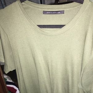 John Elliott t shirt (olive)