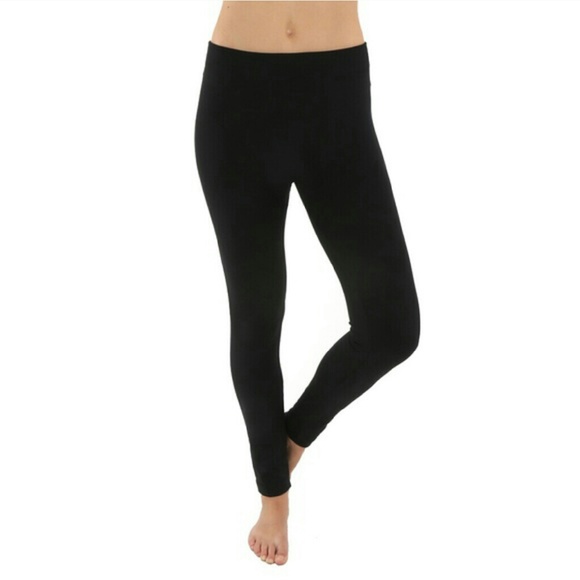 Black Seamless Leggings Electric Yoga