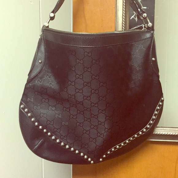 Gucci Studded Pelham shoulder bag