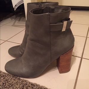 Chunky heeled booties from Express