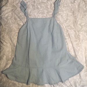 Madewell Chambray Sunshower Top