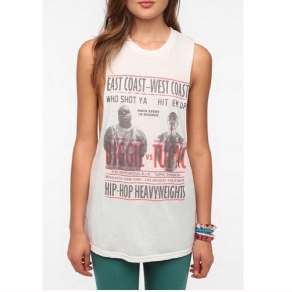 Biggie/Tupac muscle tee