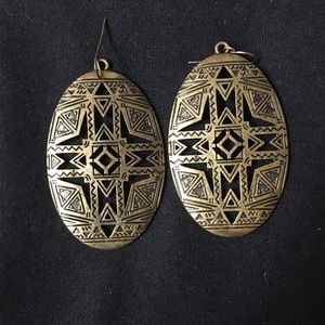 Aztec earrings