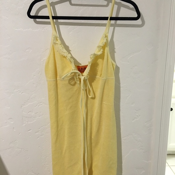 Yellow Juicy Swimsuit Coverup
