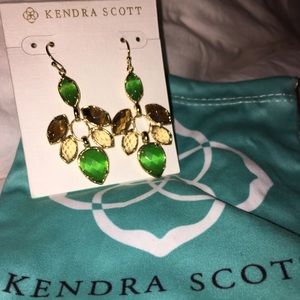 Kendra Scott color bar Jayna earrings