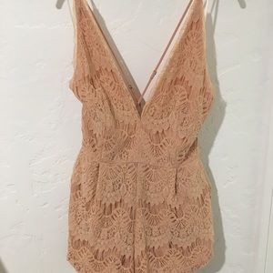 Lace Romper