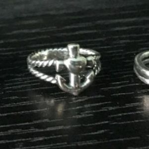 "Faith, hope, and love twisted rope" ring size 6.5