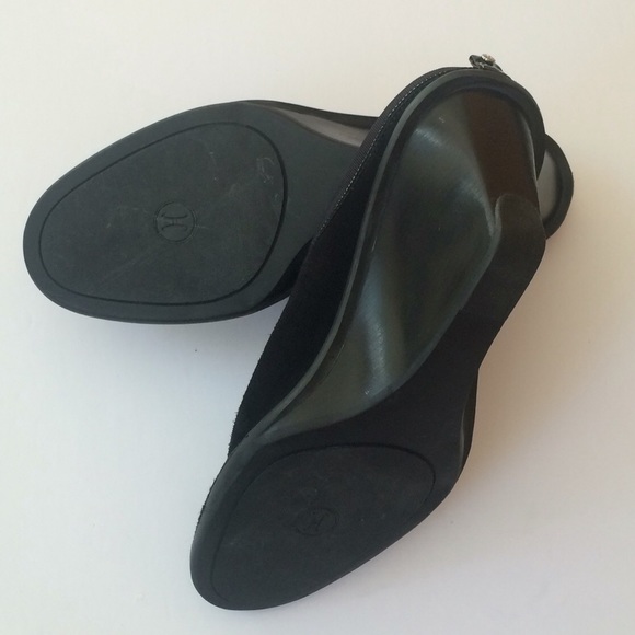 ❌❌❌❌New! Cole Haan Suede Wedge Mules - Picture 4 of 4