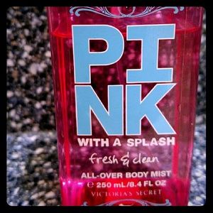 Pink with a Splash (Fresh & Clean) All Over Mist