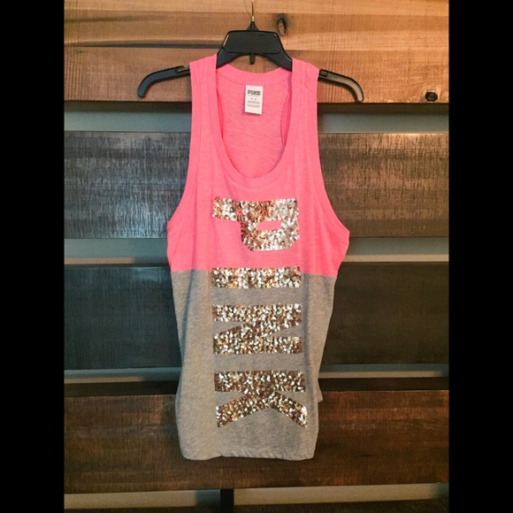 PINK Victoria's Secret sequence tank M