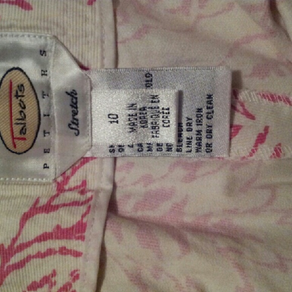 Talbots Petite Stretch Pants - Picture 3 of 4