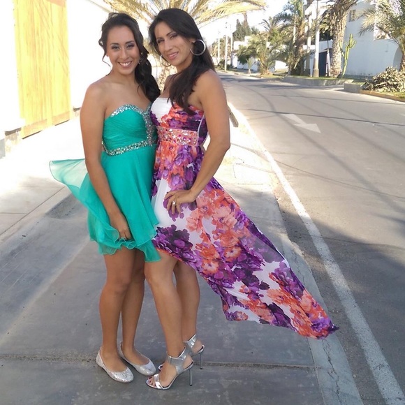 Jump Apparel Floral Cocktail Dress
