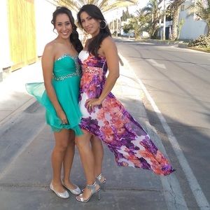 Jump Apparel Floral Cocktail Dress