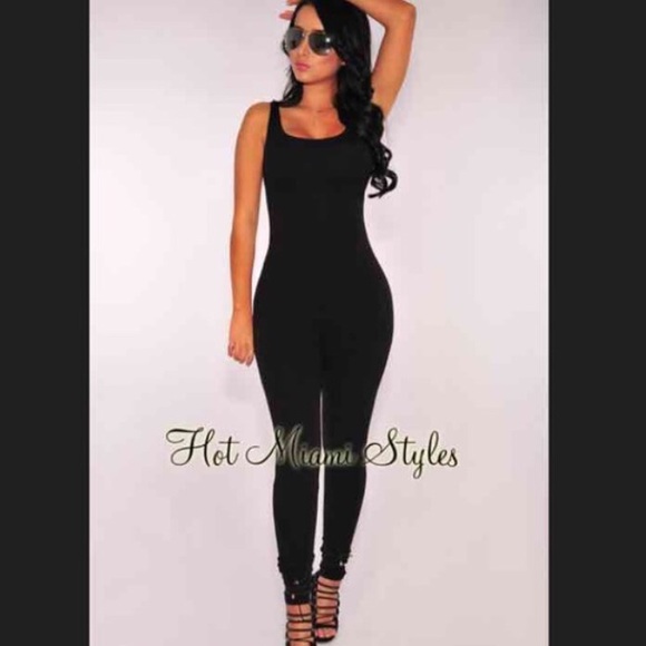 Black jumpsuit