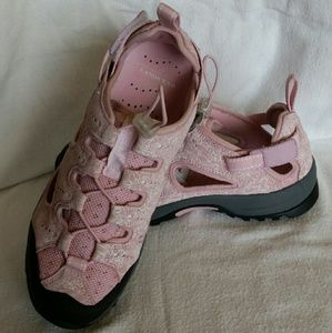 Lands'end Seaside Pink Print Beach Trekker