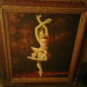 Oil canvass painting