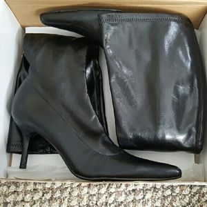 high leather boots pointy heeled Madden near high Steve size heeled brown knee high knee boots 8 boots high leather boots pointy heeled Madden near high Steve size heeled brown knee high knee boots 8 boots